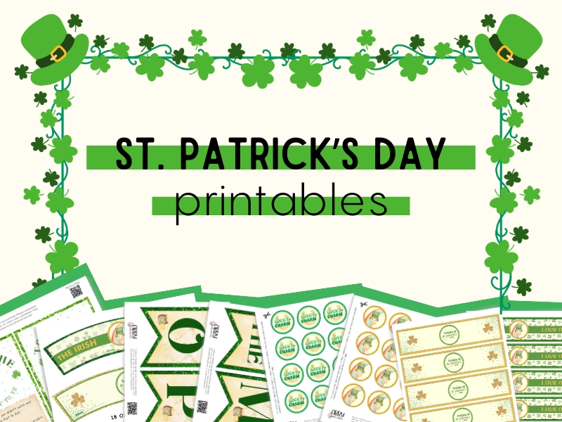 St. Patrick’s Day&nbsp;Printables