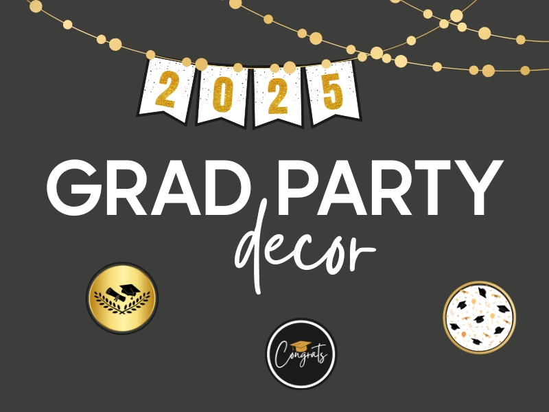 Printable Graduation Party&nbsp;Decor