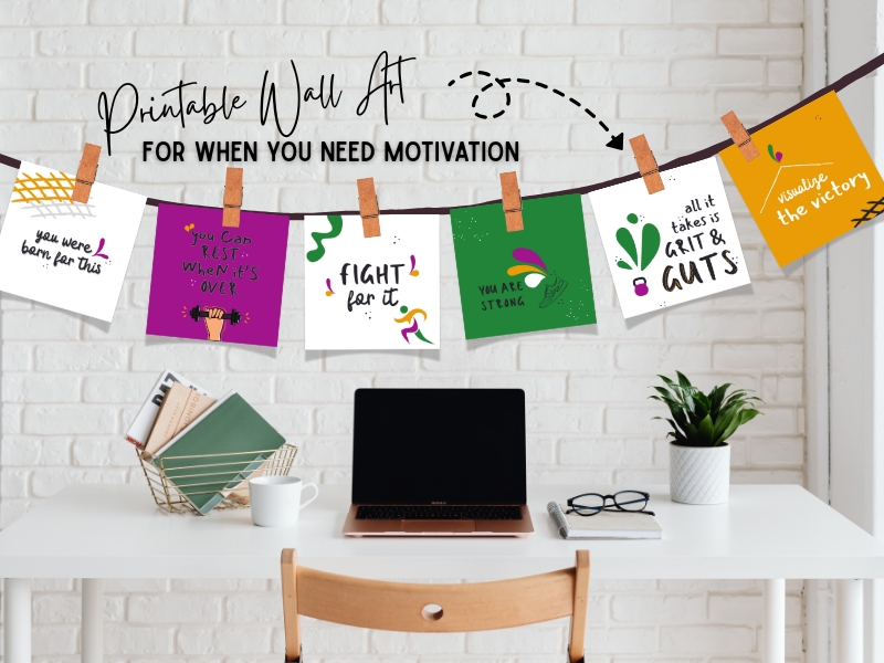Motivational Decor for smashing&nbsp;goals